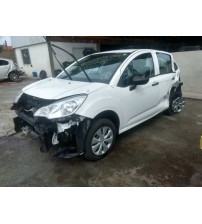 Citroen C3 Puretech 2017 Sucata Para Peças