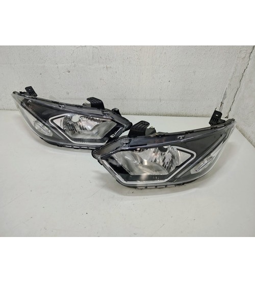 Par Farol Dianteiro Gm Onix 2018 Crome