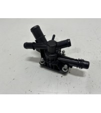 Flange Carcaça D'água Gm Onix Pr2 1.0 Turbo 2024 Prateado Flange Carcaça D'água Gm Onix Pr2 1.0 Turbo 2024 Prateado