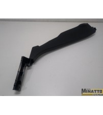 Acabamento Lateral Banco Tras/dir Citroen C4 Lounge 2018 Preto