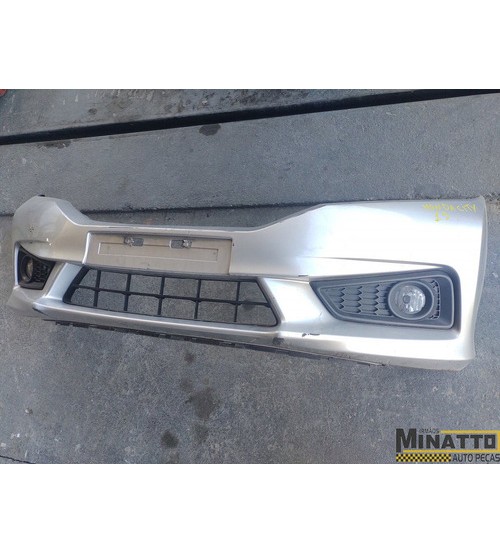 Parachoque Dianteiro Honda City Ex 2015 Prateado