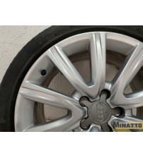 Roda Liga N1 R18 Original Audi A6 Tfsi Quattro 2014 Prateado