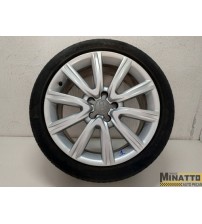 Roda Liga N1 R18 Original Audi A6 Tfsi Quattro 2014 Prateado