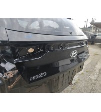 Tampa Traseira Hyundai Hb20 Sense 2024 Preto