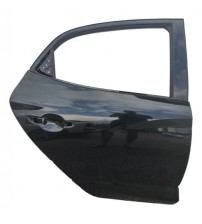 Porta Tras/dir Hyundai Hb20 Sense 2024 (só Lata) Dianteira Direita Preto