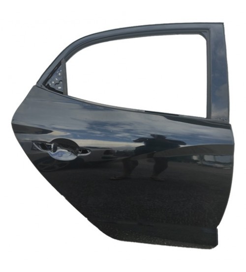 Porta Tras/dir Hyundai Hb20 Sense 2024 (só Lata) Dianteira Direita Preto
