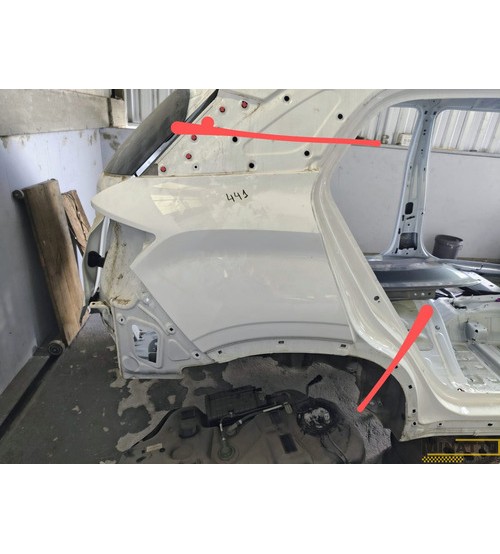 Lateral Tras/dir Hyundai Creta Platinum 2024 Branco