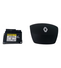 Kit Airbag Renault Fluence Expression 2012 Preto