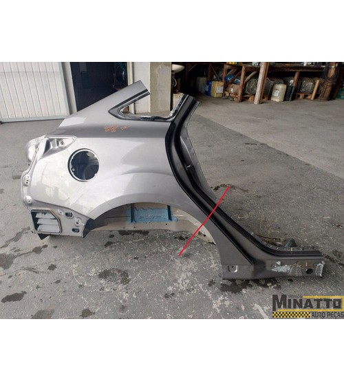 Lateral Carroceria Tras/dir Ford Focus Se Sedan 2018 Cáqui