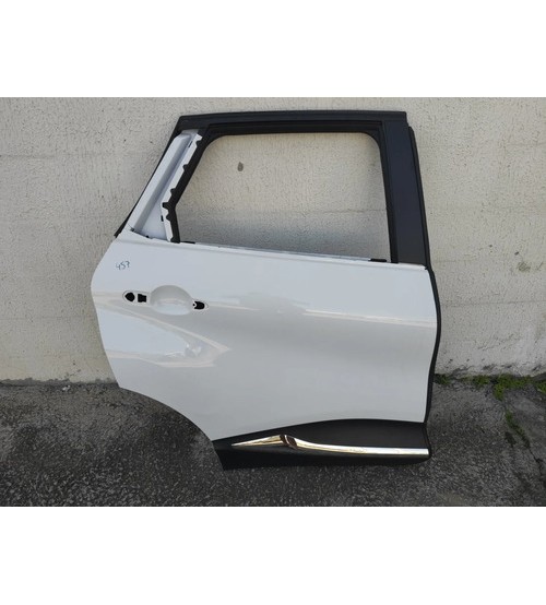 Porta Tras/dir Renault Captur Iconic 2022 Só Lata Traseira Direito Branco