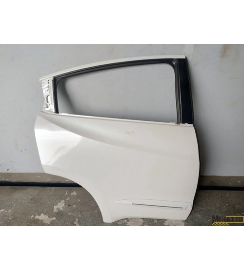 Porta Tras/dir Honda Hrv 2020 Só Lata Traseira Direita Branco