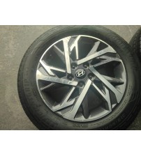 Jogo De Rodas R17 C/ Pneus Hyundai Creta Platinum 2025 Detal 000